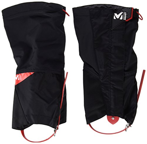 Millet Alpine Gaiters Dryedge Polainas, Men's, Black/Red, M