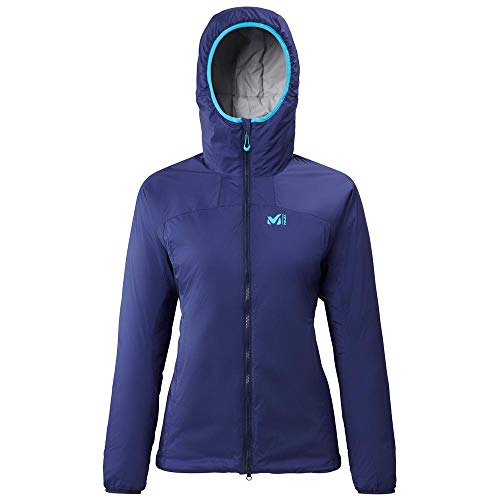 MILLET K Belay Hoodie W Chaqueta, Mujer, Blue Depths, M