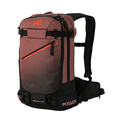 MILLET Mystic 20 – Mochila Unisex para Esquí de Fondo – Capacidad de 20 L, Rose Brown/Dark Grey