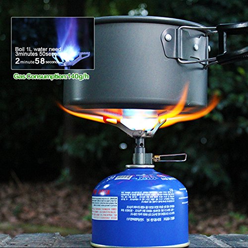 Mini estufa de camping Ultralight 25G para BBQ Picnic Cookout BRS-3000T