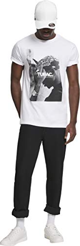 Mister Tee - Camiseta - Manga Corta - para Hombre Blanco Blanco Talla:L