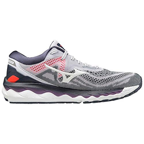 Mizuno Wave Sky 4 (W), Zapatillas de Running Mujer, Lilac Hint/Platinum Gold/India Ink, 38.5 EU