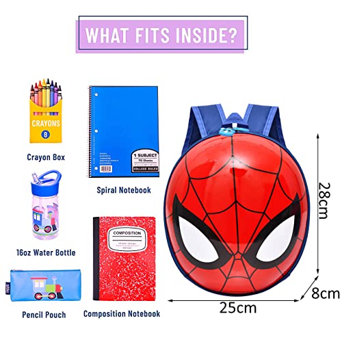 Mochila Infantil Niño Escuela Mochila para Ninos Mochilas Infantiles Bolsa Mochila de Dibujos Animados de Anime Mochila Infantil Bolsa Impermeable Mochila Spiderman 3d Material Escolar Niños