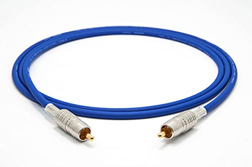 Mogami 2964 Digital Coaxial Cable 75 Ohm S/PDIF | Canare Gold RCA | HiFi - 1,5 m