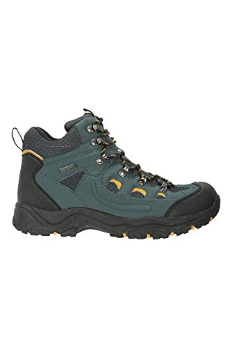 Mountain Warehouse Botas para Hombre Adventurer - Zapatillas de Tela y sintéticas para Caminar, Extra Grip, Otoño, Invierno Calzado para Hombre Azul 40