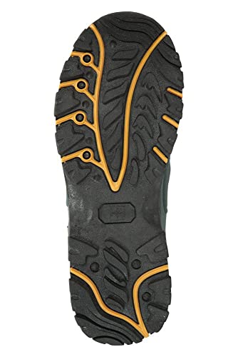 Mountain Warehouse Botas para Hombre Adventurer - Zapatillas de Tela y sintéticas para Caminar, Extra Grip, Otoño, Invierno Calzado para Hombre Azul 40