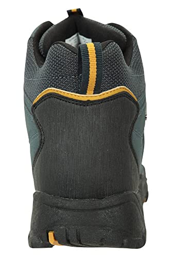 Mountain Warehouse Botas para Hombre Adventurer - Zapatillas de Tela y sintéticas para Caminar, Extra Grip, Otoño, Invierno Calzado para Hombre Azul 40