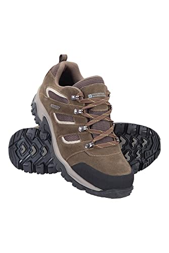 Mountain Warehouse Voyage Zapatos Impermeables de Mens - Peso Ligero Que va de excursión los Cargadores, Cargadores Que Caminan Secos rápidos, Eva Midsole Marrón 47