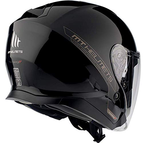 Mt Helmets Thunder 3 Sv Jet Solid A1 Matt Black L