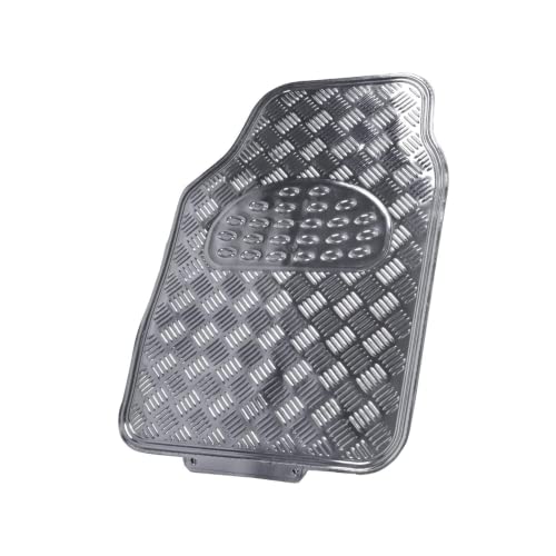 MTA 484156 - Alfombra para Range Rover Evoque Desapoltable, 2 delanteras y 2 traseras, PVC, color gris