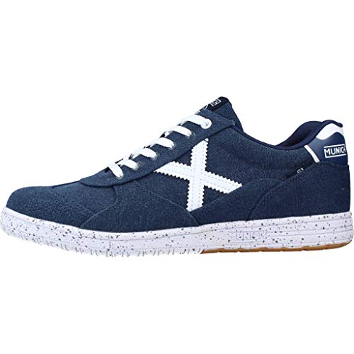 Munich G-3 Canvas, Zapatillas Unisex Adulto, Azul Marino, 44 EU