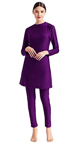 Musulmán islámico Mujer Verano Modesto Full Cover Adjunto Gorra Burkini bañador Middle East árabe Hijab Traje de baño Malasia Sun Protection Bathing Suit