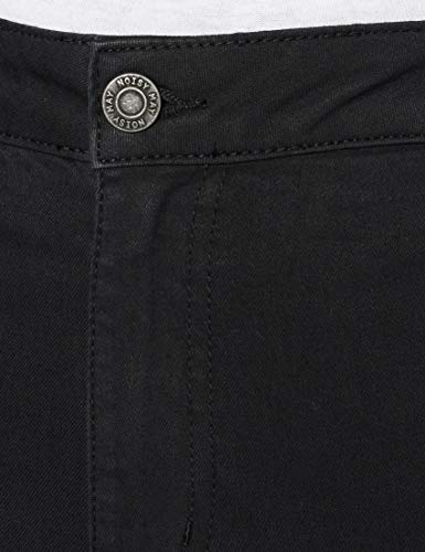 NAME IT Nmella Super HW Jeans Gu304 Noos Vaqueros Slim, Negro (Black), M para Mujer