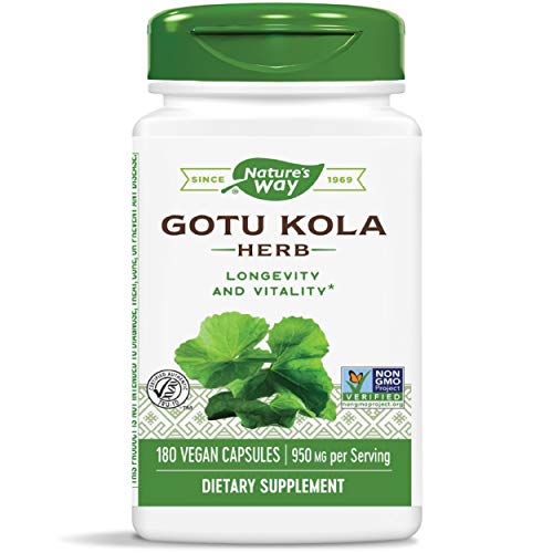 Nature's Way Gotu Kola Herb, 180 Capsules