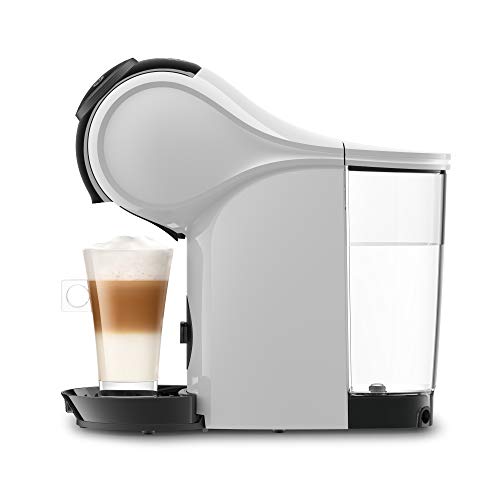 Nescafé Dolce Gusto Genio S De'Longhi EDG225.W - Máquina cafetera automática de cápsulas para café expreso y otras bebidas frías y calientes, color blanco