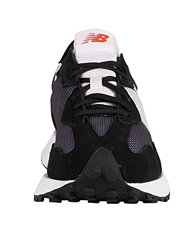 New Balance 327 Calzado Deportivo Moda para Hombre Color Black/NB White Talla 46.5