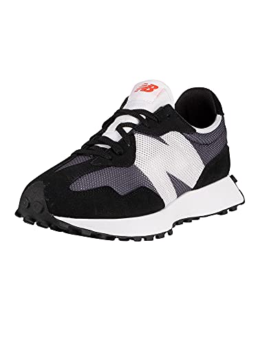 New Balance 327 Calzado Deportivo Moda para Hombre Color Black/NB White Talla 46.5