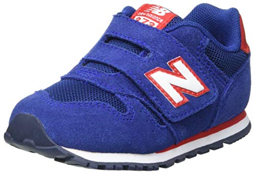 New Balance 373 Hook & Loop, Zapatillas Bebé-Niños, Azul (Atlantic), 23 EU