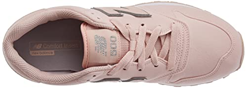 New Balance 500 Classic Zapatillas, Rosa (Oyster Pink PE1), 43 EU