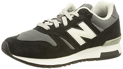 New Balance ML565V1, Zapatillas Hombre, Black Black White, 40.5 EU