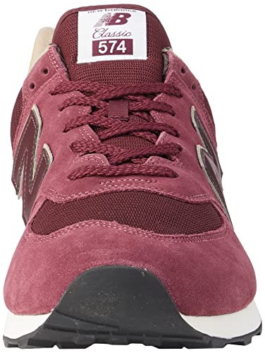 New Balance ML574V2, Zapatillas Hombre, Rojo (Burgundy BG2), 43 EU