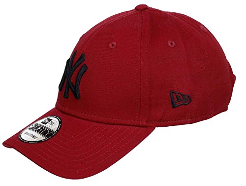 New Era - York Yankees - 9forty Adjustable Cap - League Essential - Maroon - One-Size