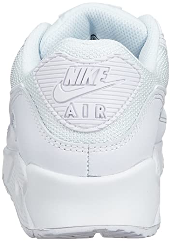 Nike Air MAX 90 Women's Shoe, Zapatillas para Correr Mujer, White/White/White/Wolf Grey, 38.5 EU