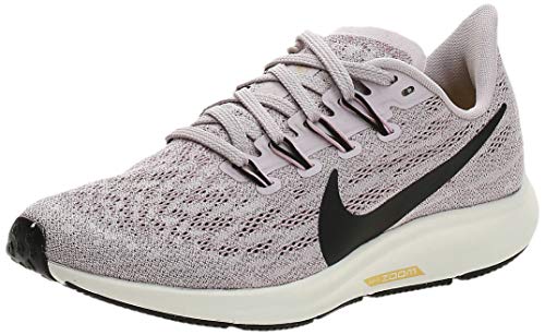 Nike Air Zoom Pegasus 36, Zapatillas de Correr Mujer, Morado (Platinum Violet Black Plum), 37.5 EU