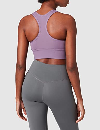 NIKE CZ4496 W NK DF SWSH LL BRA Sports bra women's amethyst smoke/white L