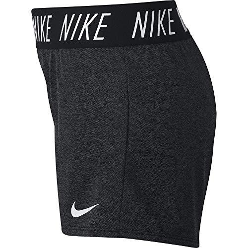 NIKE G Nk Dry Short Trophy 4in Pantalones Cortos de Deporte, Niñas, Black/htr/(White), L