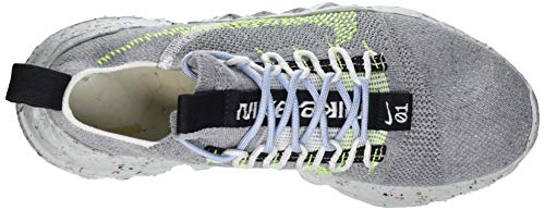 Nike Space Hippie 01, Zapatillas Deportivas Hombre, Gris Grey Volt Glow Photon Dust, 36.5 EU