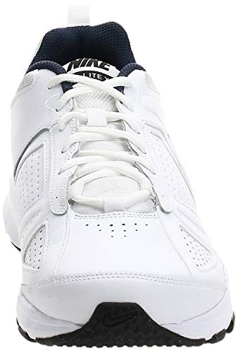 NIKE T-Lite 11, Zapatillas de Cross Training para Hombre, Blanco (White/Black/Obsidian), 47 EU