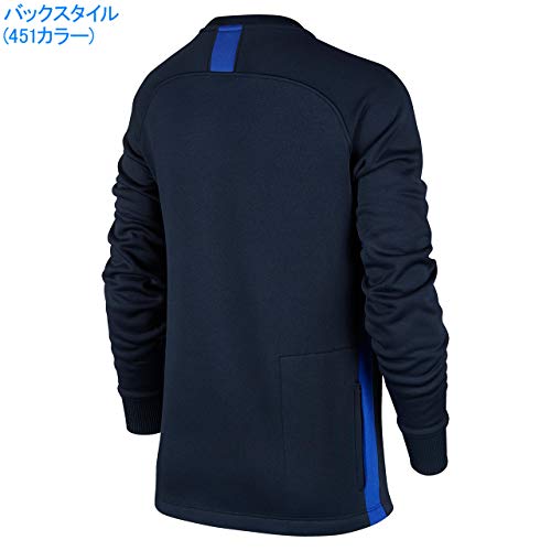 NIKE Therma Academy Camiseta De Manga Larga, Unisex Adulto, Obsidian/Hyper Royal/Hyper Royal, M