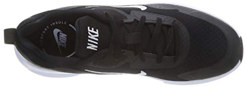 Nike Wearallday, Zapatillas Hombre, Negro (Black/White), 43 EU