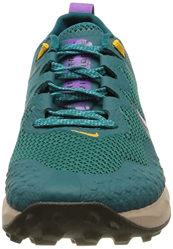 Nike Wildhorse 7, Zapatillas para Correr Hombre, Mystic Teal/dk Smoke Grey-Turquoise Blue-Univ Gold-Wild Berry-Fossil Stone, 44.5 EU