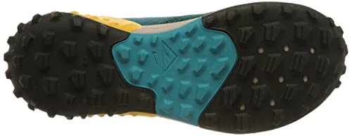 Nike Wildhorse 7, Zapatillas para Correr Hombre, Mystic Teal/dk Smoke Grey-Turquoise Blue-Univ Gold-Wild Berry-Fossil Stone, 44.5 EU