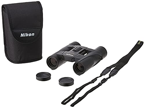 Nikon Aculon A30 10x25 - Binoculares (270g, 11.5 cm, 12.2 cm) Negro