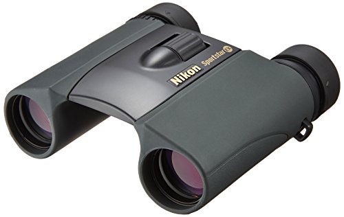 Nikon Aculon Sportstar EX 10X25 DCF WP - Binoculares (ampliación 10x, Objetivo 25 mm, pupila Salida 3,1 mm), Color Gris Oscuro