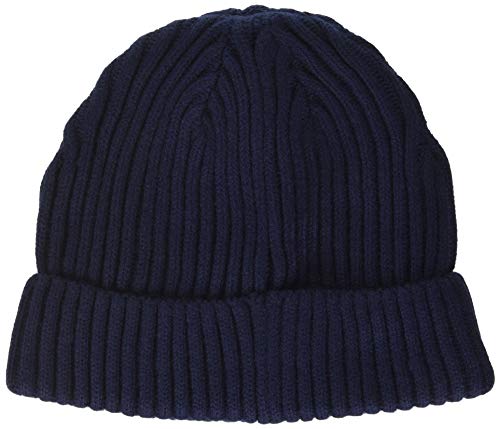 NORTH SAILS Beanie W/Logo Gorro para Clima frío, Blue Navy, One Size para Hombre