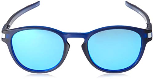 Oakley Latch (A) 9349 Gafas, Grid Matte Translucent Bluee/PRIZMSAPPHIRE, 53 Hombres