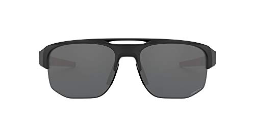 Oakley Men's OO9424F Mercenary Asian Fit Rectangular Sunglasses, Ohtani Matte Black/Prizm Black, 68 mm