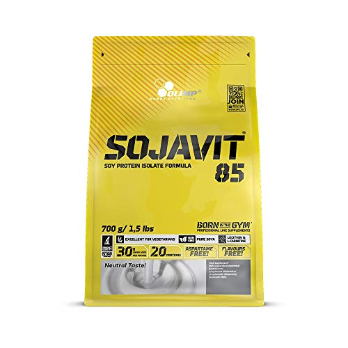 OLIMP SPORT NUTRITION Sojavit 85 Zip Bag Proteína, Sabor Natural - 700 g