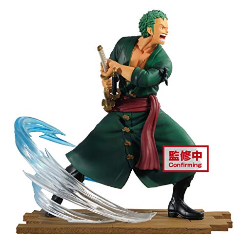 One Piece BP16732 Roronoa Zoro – Log File Selection – Fight Unisex Action Figuras de colección estándar PVC, Multicolor