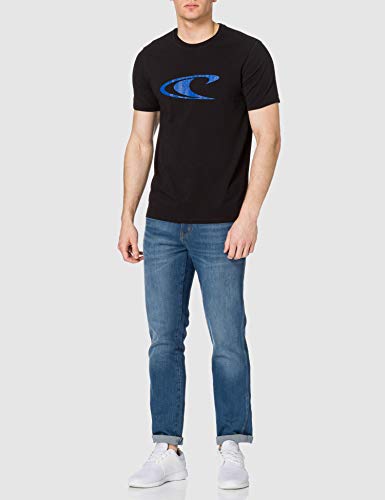 O'Neill Lm Wave T-shirt, Camiseta para Hombre, Negro (9010 Black Out), XS