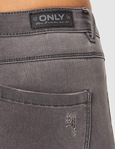 Only Onlroyal Reg SK Dnm Jeans Bj312 Vaqueros, Dark Grey Denim, 32 Medium para Mujer