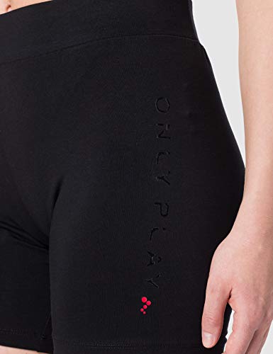 ONLY PLAY Onpperformance Jersey Shorts Pantalones Cortos, Negro, S para Mujer