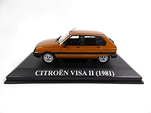 OPO 10 - Coche 1/43 Compatible con Citroen Visa II 1981 marrón (RBA46)