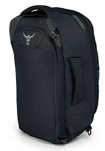 Osprey Farpoint 40 Men'S Travel Pack - Volcanic Grey (M/L) + Ultralight Raincover For 30 - 50L Packs (M)