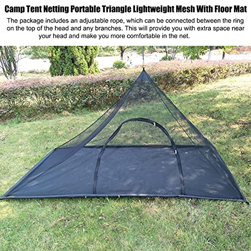 Outdoor Travel Portable Tent Single Travel Tent with Floor Mat, Easy to Store, Not Waterproof