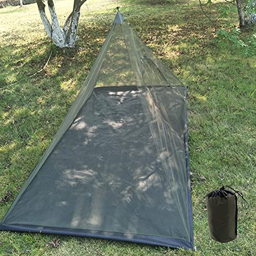 Outdoor Travel Tent Single Travel Tent with Floor Mat, Easy to Store, no Waterproof